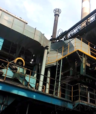 焦化廠焦?fàn)t機側(cè)推焦車地面除塵站